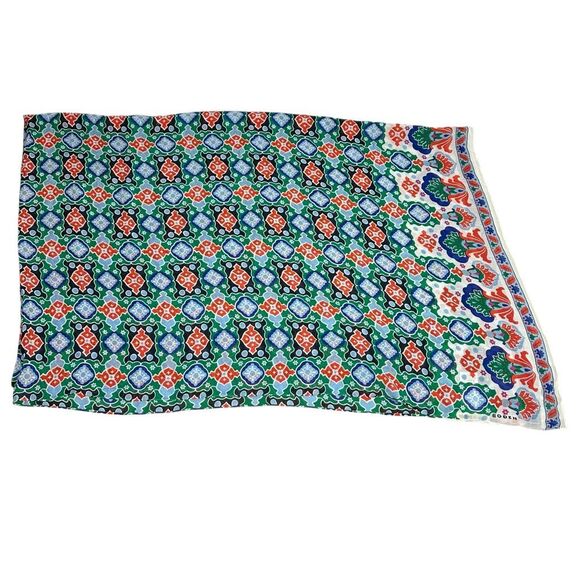Boden Classic Bikini Bottom Porto Top and Sarong Scarf size 16-18 Mangrove Green - Picture 14 of 16